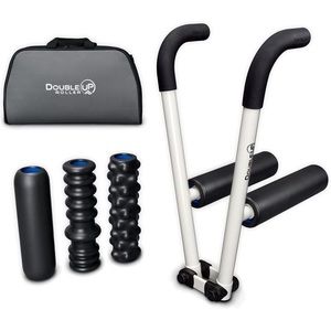 DoubleUP Roller Performance Kit - Muscle Massager with Lever-Action Pressure